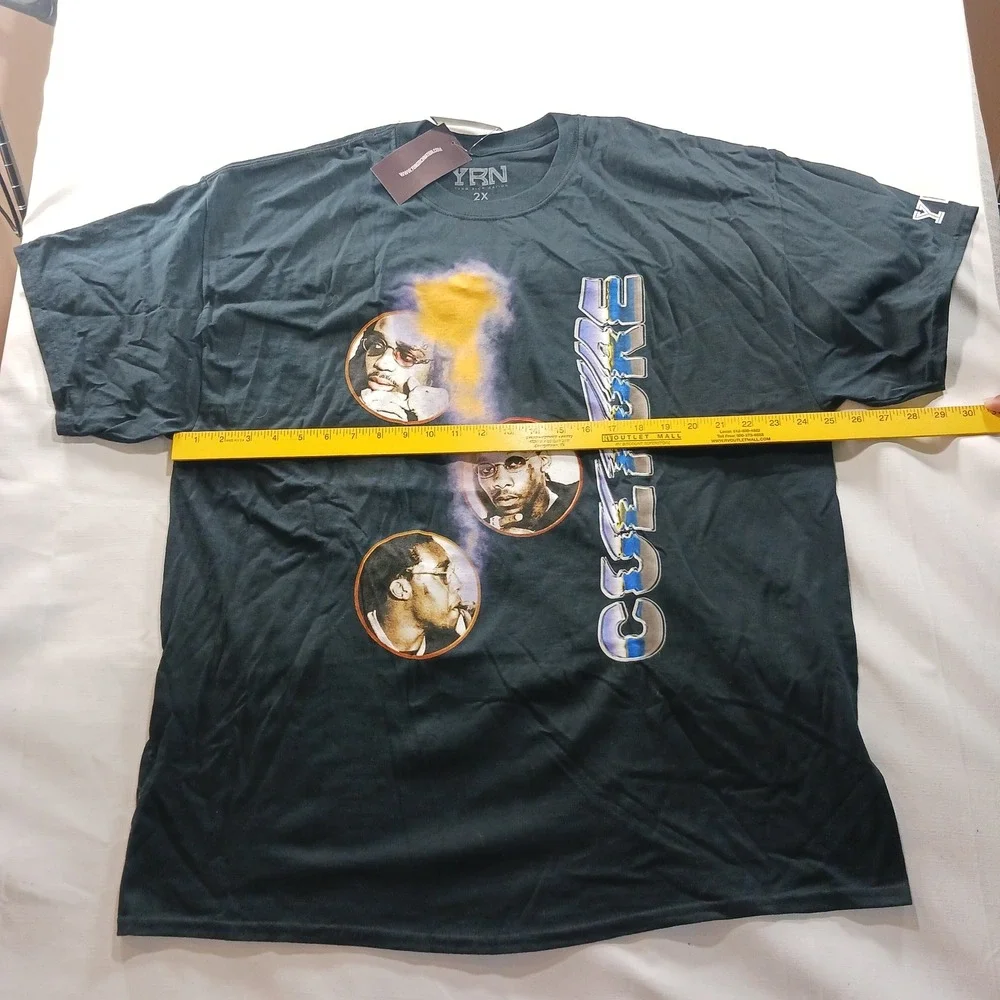YRN Yung Rich Nation Migos Culture T Shirt Mens 2XL Black Graphic Tee New